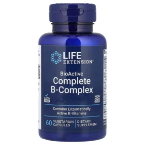 Life Extension, BioActive, Complexe complet de vitamines B, 60 capsules végétariennes
