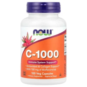 NOW Foods, C-1000, 100 capsules végétales