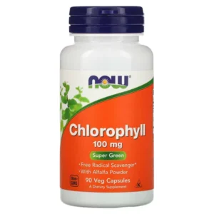 NOW Foods, Chlorophylle, 100 mg, 90 capsules végétariennes