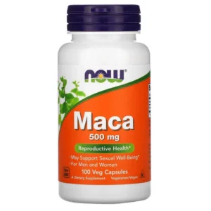 NOW Foods, Maca, 500 mg, 100 capsules végétariennes