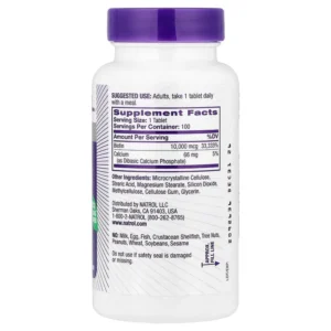 Natrol, Biotine, 100 comprimés