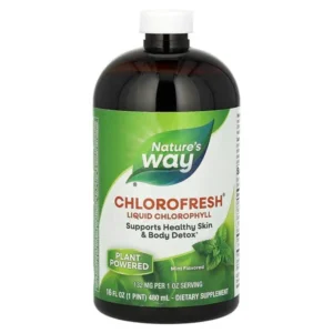 Nature’s Way, Chlorofresh, Chlorophylle liquide, Menthe, 480 ml