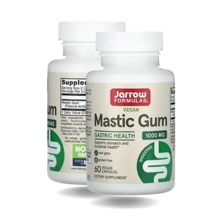 Jarrow Formulas, Gomme de mastic vegan, 60 capsules végétales