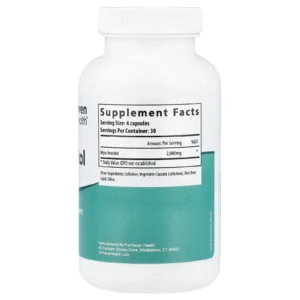 Fairhaven Health, Myo-inositol, 120 capsules (500 mg pièce)