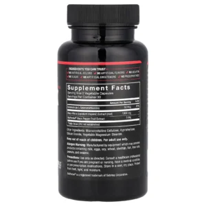 Force Factor, Fundamentals, Maca noire, 60 capsules