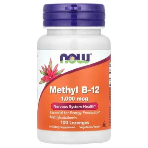 NOW Foods, Methyl B-12, 1000 µg, 100 pastilles